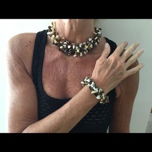 Handmade necklace and bracelet